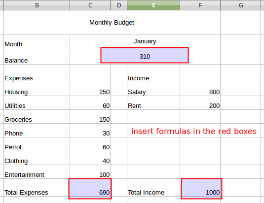 free online budget calculator